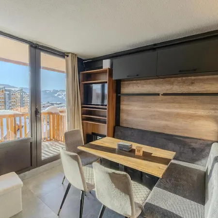 Val Thorens Cosy Pieds Des Pistes Plein Centre 2 Chambres דירה *