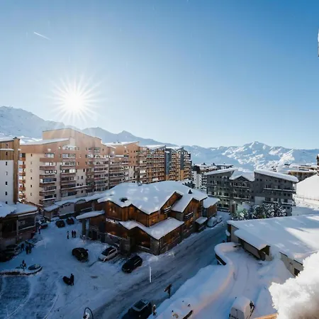 Val Thorens Cosy Pieds Des Pistes Plein Centre 2 Chambres דירה ואל טורנס