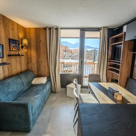 Val Thorens Cosy Pieds Des Pistes Plein Centre 2 Chambres דירה *